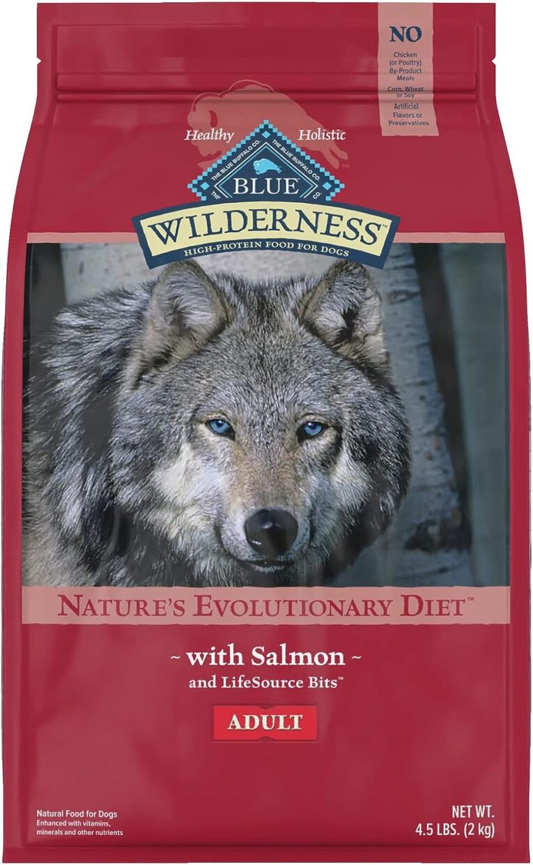 Blue Buffalo Wilderness Salmon Recipe Grain-Free Dry Food