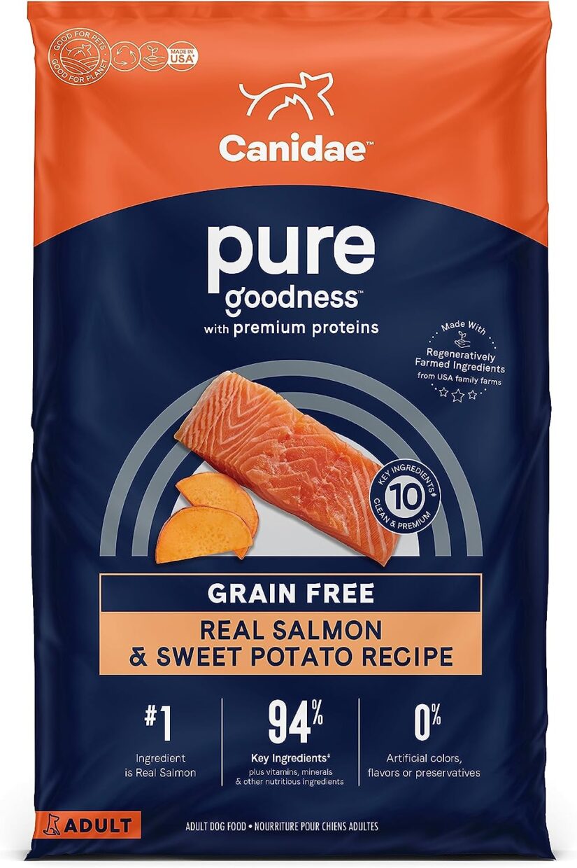 CANIDAE Grain-Free PURE Sea with Salmon Limited Ingredient Diet