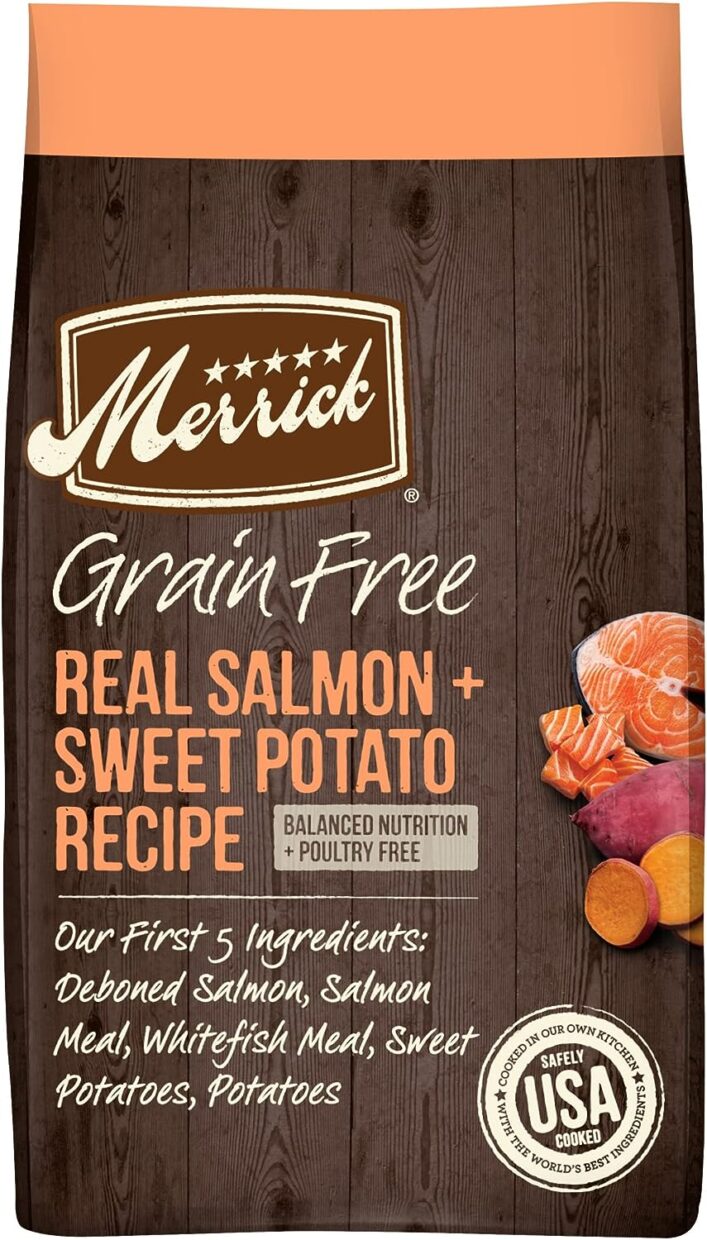 Merrick Grain-Free Real Salmon & Sweet Potato Recipe Dry Food