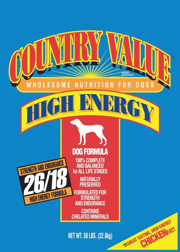 Country Value Dog Food high energy 26-18